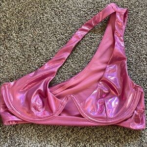 ⭐️ 3/$20 Shein Pink Bra with Single Shoulder Strap XXS